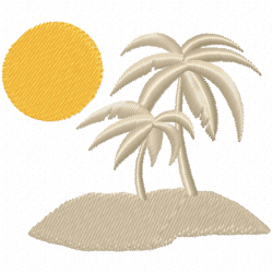 Trees Embroidery Design 12